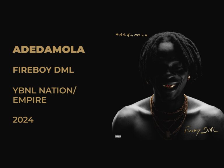 Fireboy DML's Adedamola A Personal and Musical Milestone